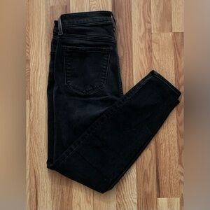 Old Navy Black High Rise Skinny Jeans